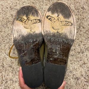 Freebird distressed boots.